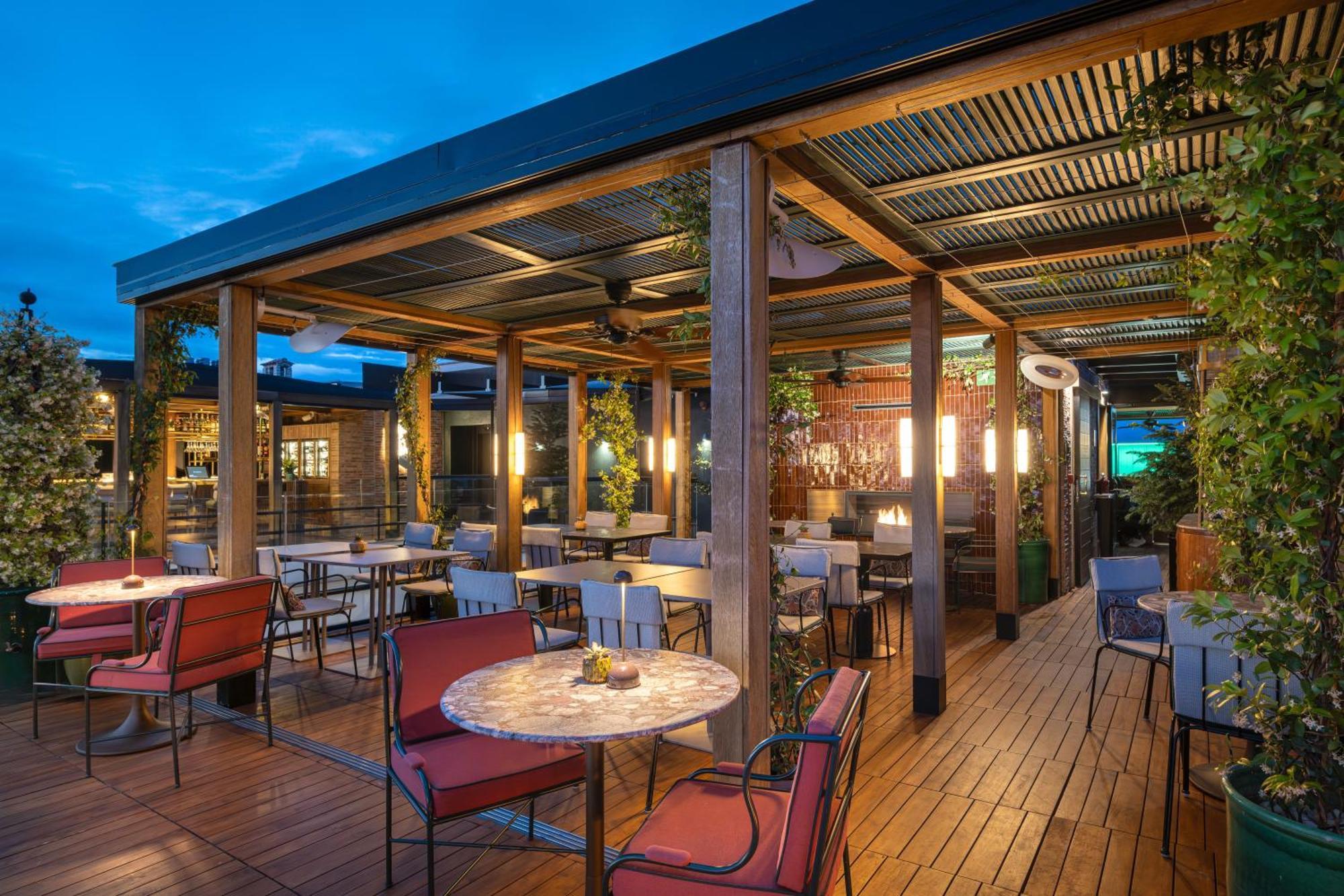 Bless Hotel Madrid - The Leading Hotels Of The World Exterior foto The rooftop bar