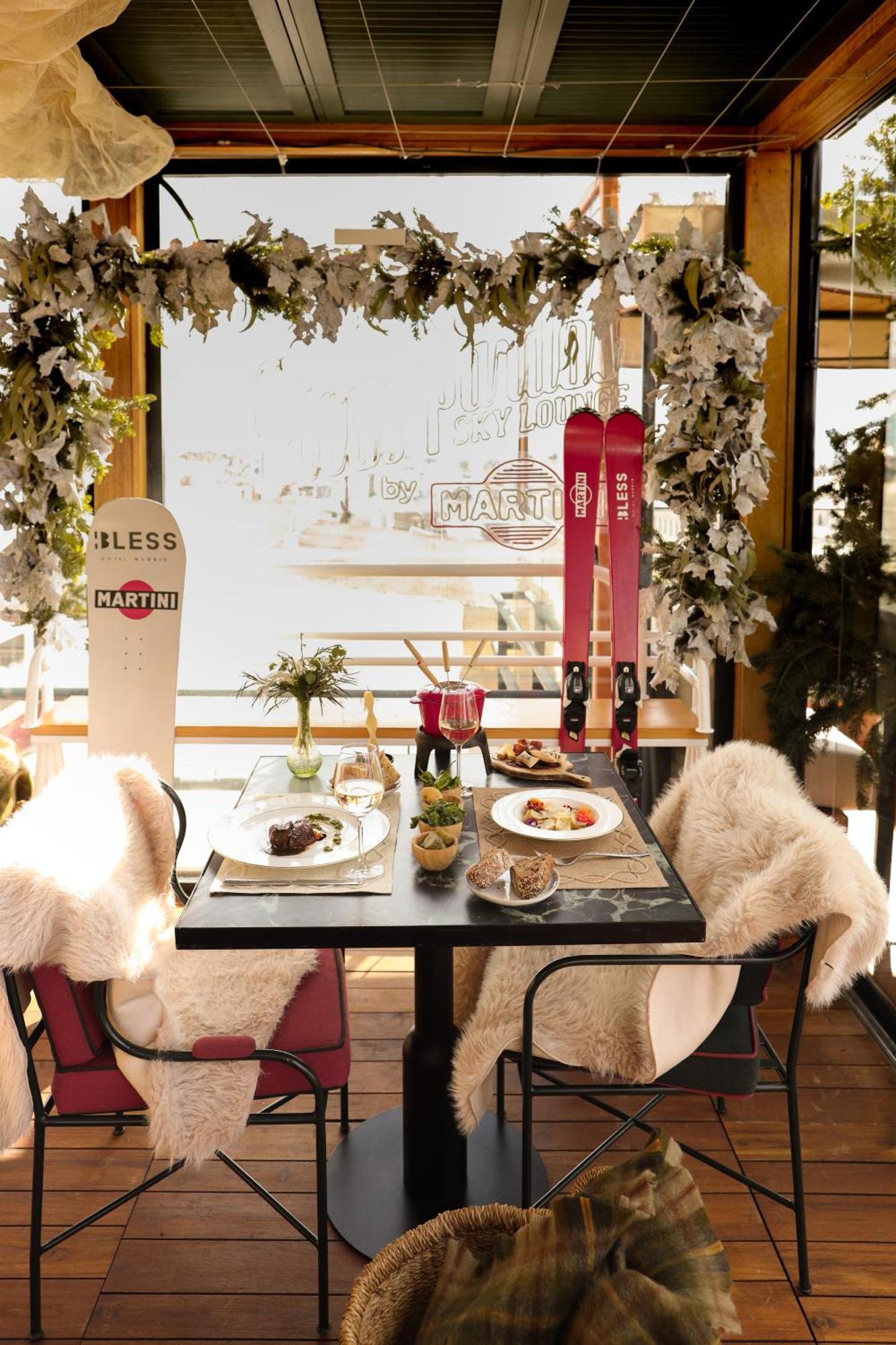 Bless Hotel Madrid - The Leading Hotels Of The World Exterior foto Restaurant in Courchevel