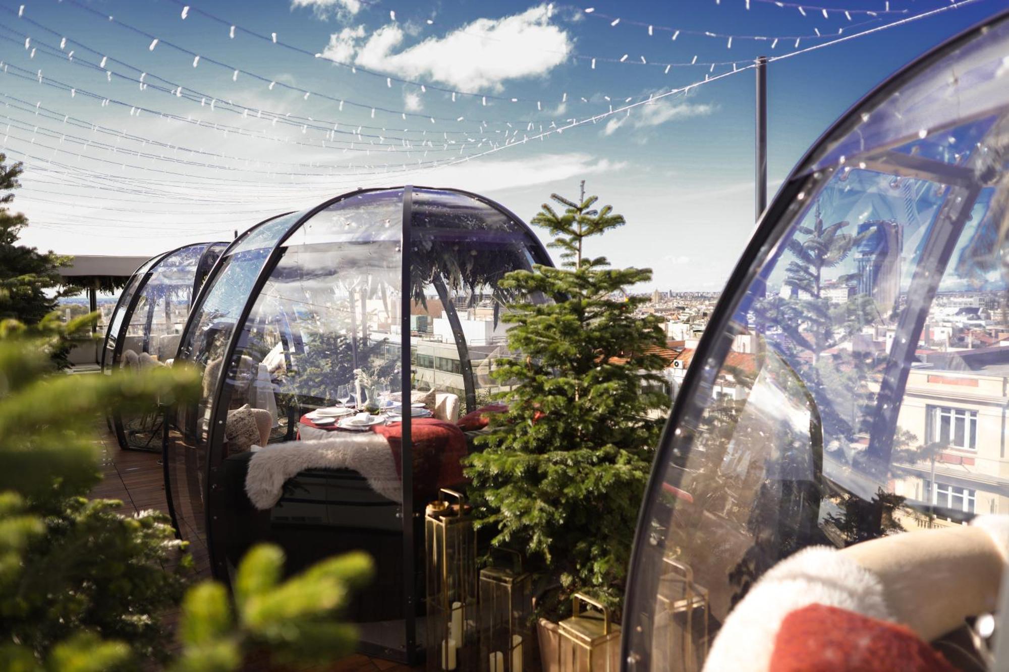 Bless Hotel Madrid - The Leading Hotels Of The World Exterior foto The Sky Bar
